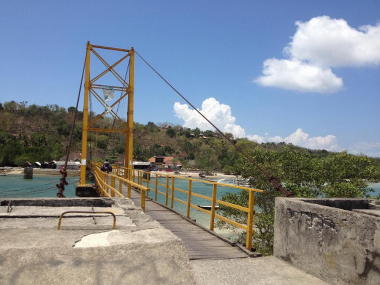 Ocean Hostel Ceningan Island Exterior foto