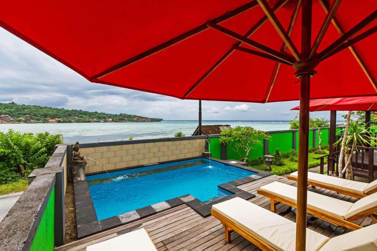 Ocean Hostel Ceningan Island Exterior foto