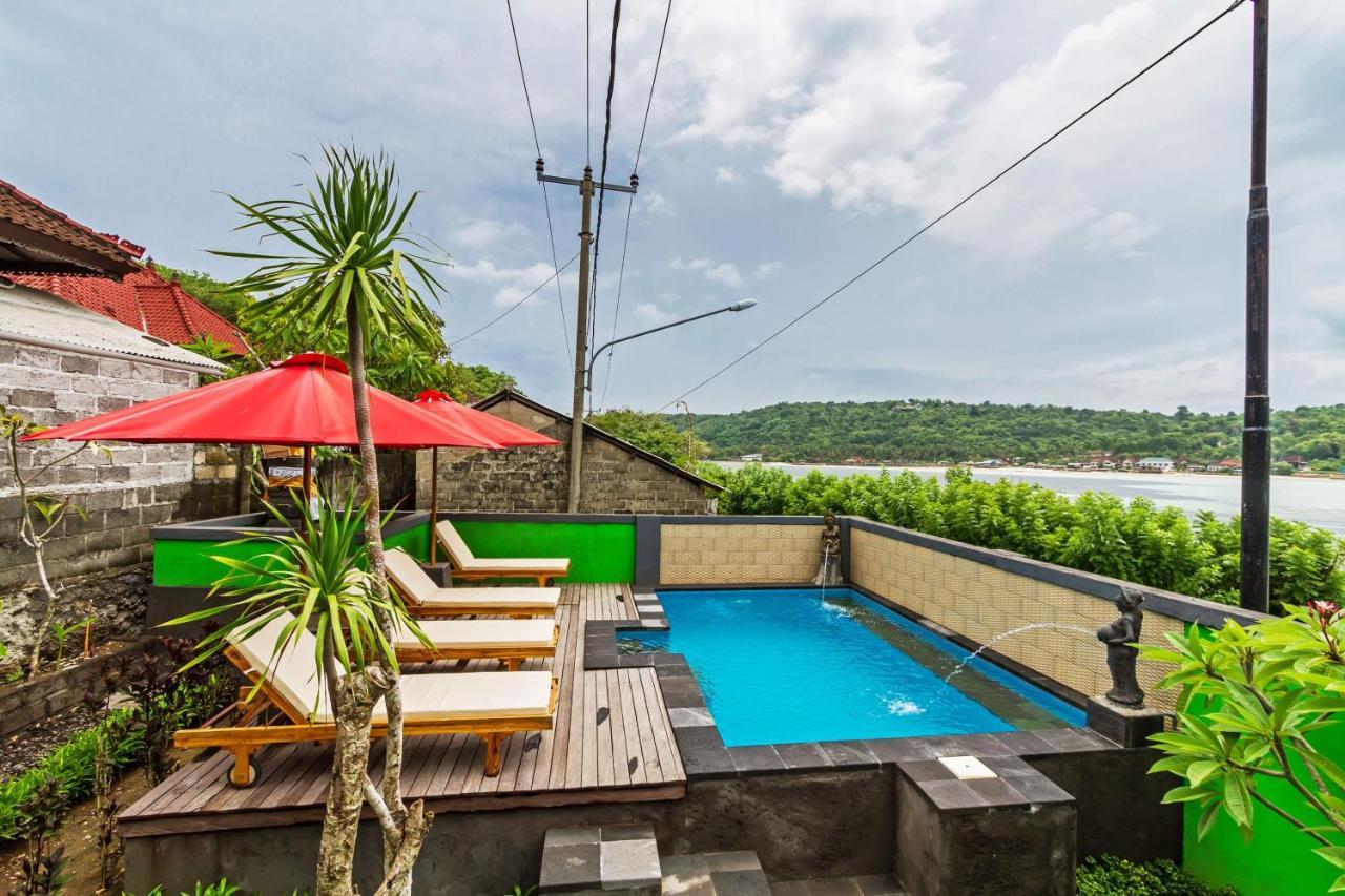 Ocean Hostel Ceningan Island Exterior foto