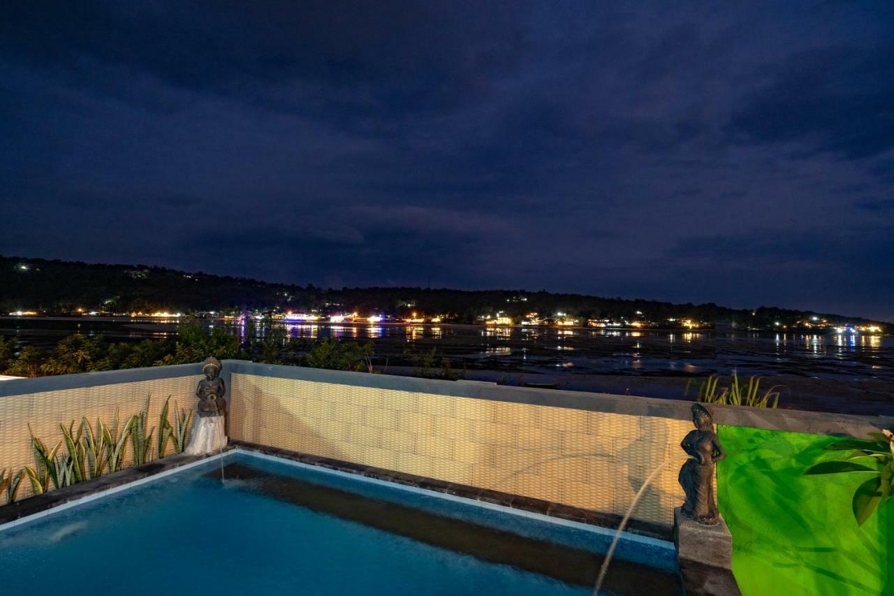 Ocean Hostel Ceningan Island Exterior foto