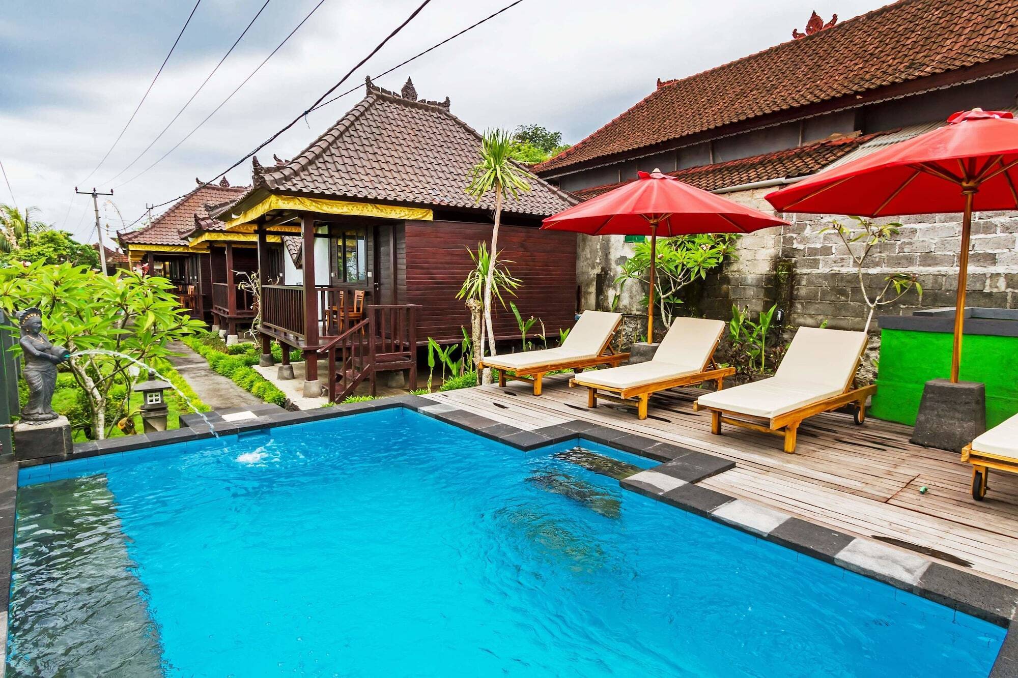 Ocean Hostel Ceningan Island Exterior foto